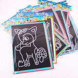 School supplies gift hand-painted scratch paper