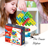 Balance Stacking Board Games Kids Adults Tower Block Toys For Family Parties Travel Games Boys Girls Puzzle Buliding Blocks Toy